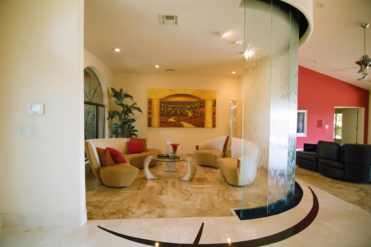 Scottsdale Luxury Home Formal Living Room